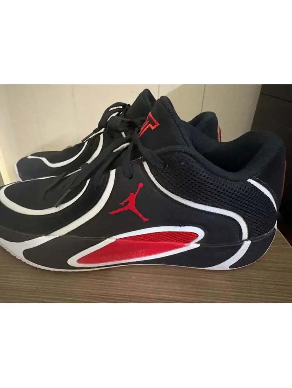 Men’s Jordan Tatum 4 'Bred' Basketball Shoes, Everyday Shoes 10.5
